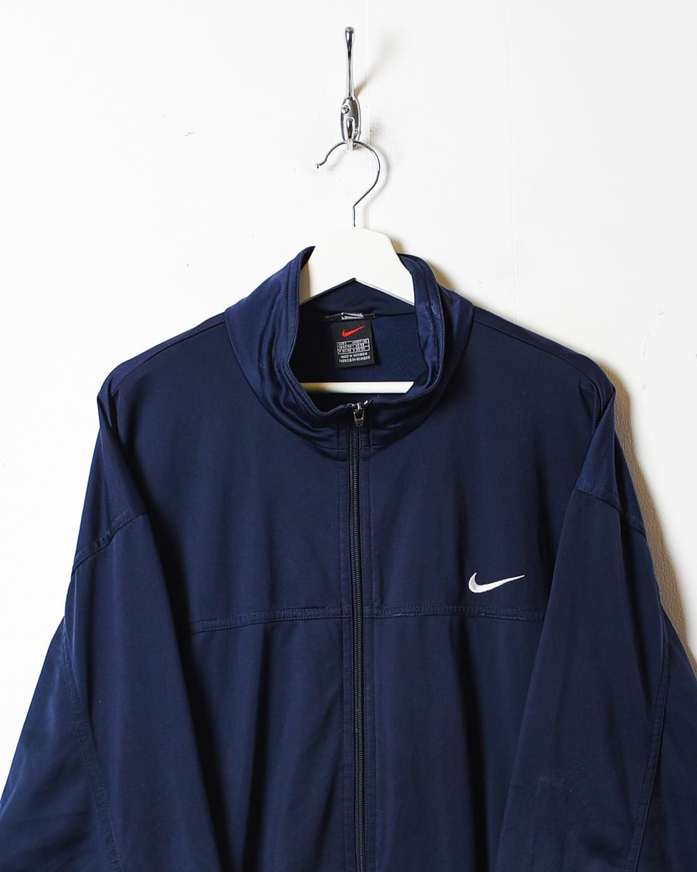 Navy Nike Tracksuit Top - Large