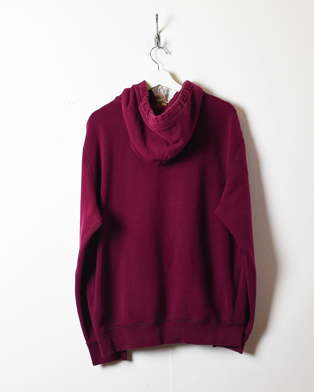 Maroon Polo Ralph Lauren Zip-Through Hoodie - Large