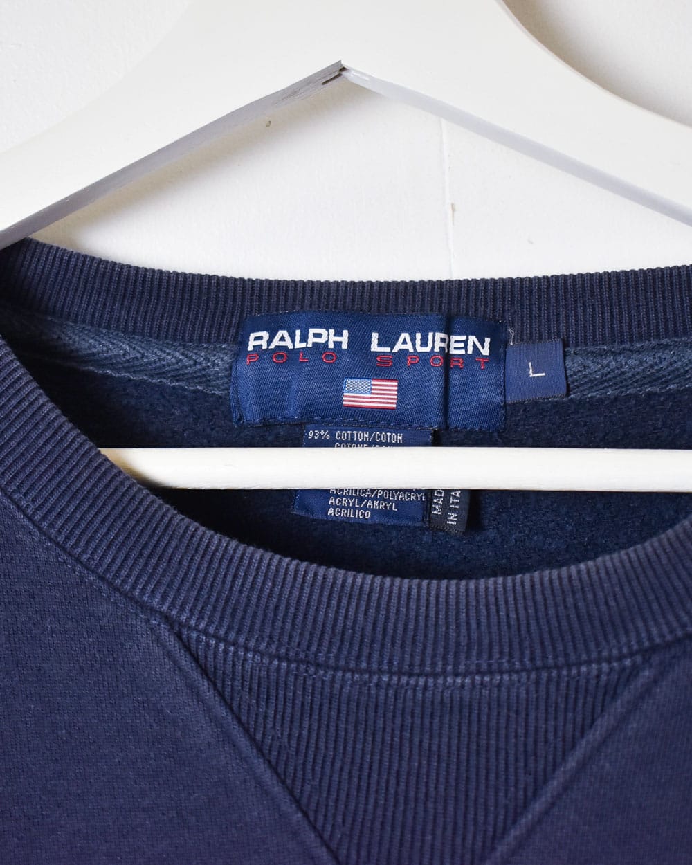 Navy Polo Sport Ralph Lauren Sweatshirt - Large