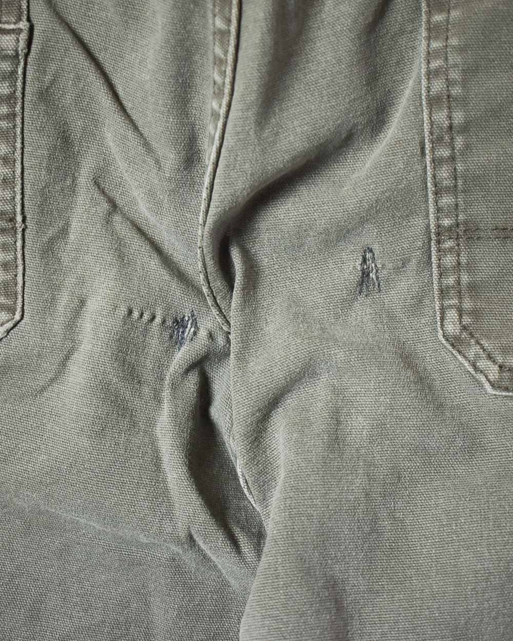 Khaki Dickies Women's Double Knee Carpenter Jeans - W34 L27