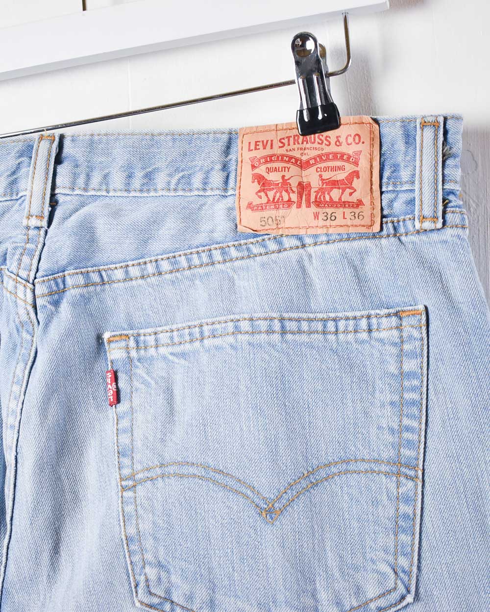 Levi's 505 Jeans - W36 L36 - Domno Vintage