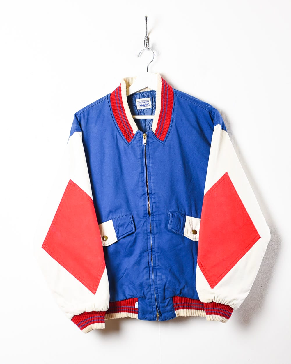 Blue Levi's 70s Bomber Jacket - Small
