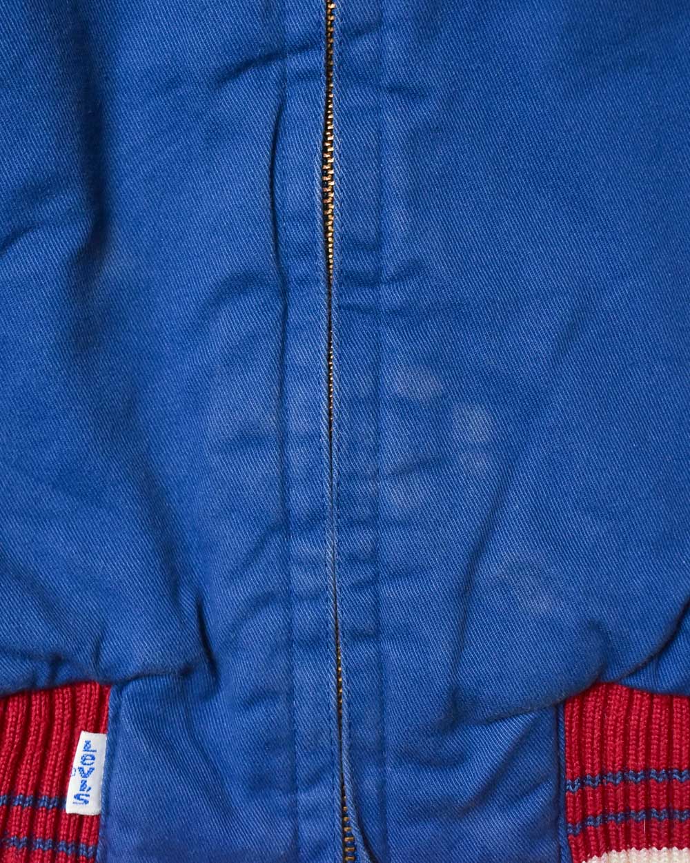Blue Levi's 70s Bomber Jacket - Small