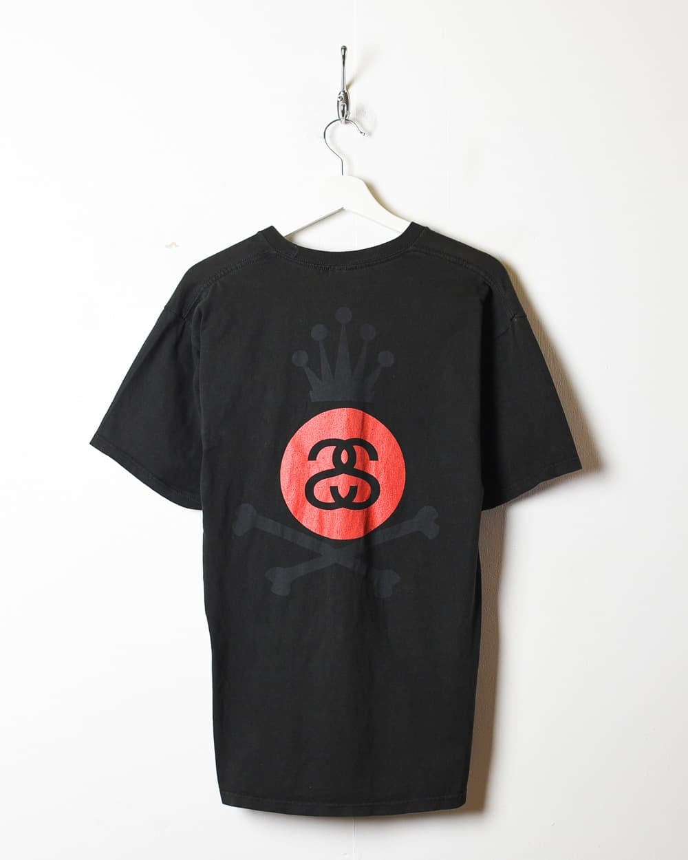 Stussy Crossbone T-Shirt - Medium - Domno Vintage