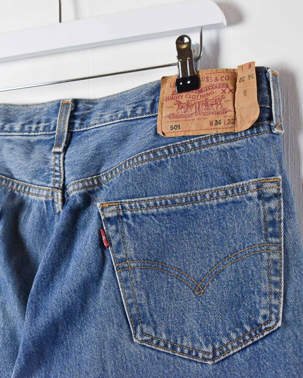 Levi's 501 Jeans - W36 L32 - Domno Vintage