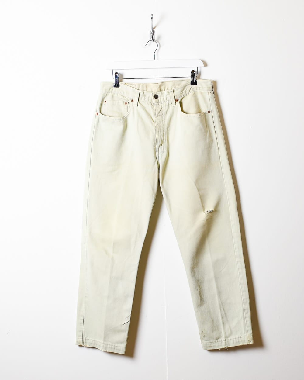 Neutral Levi's Lightly Distressed 615 Jeans - W34 L28