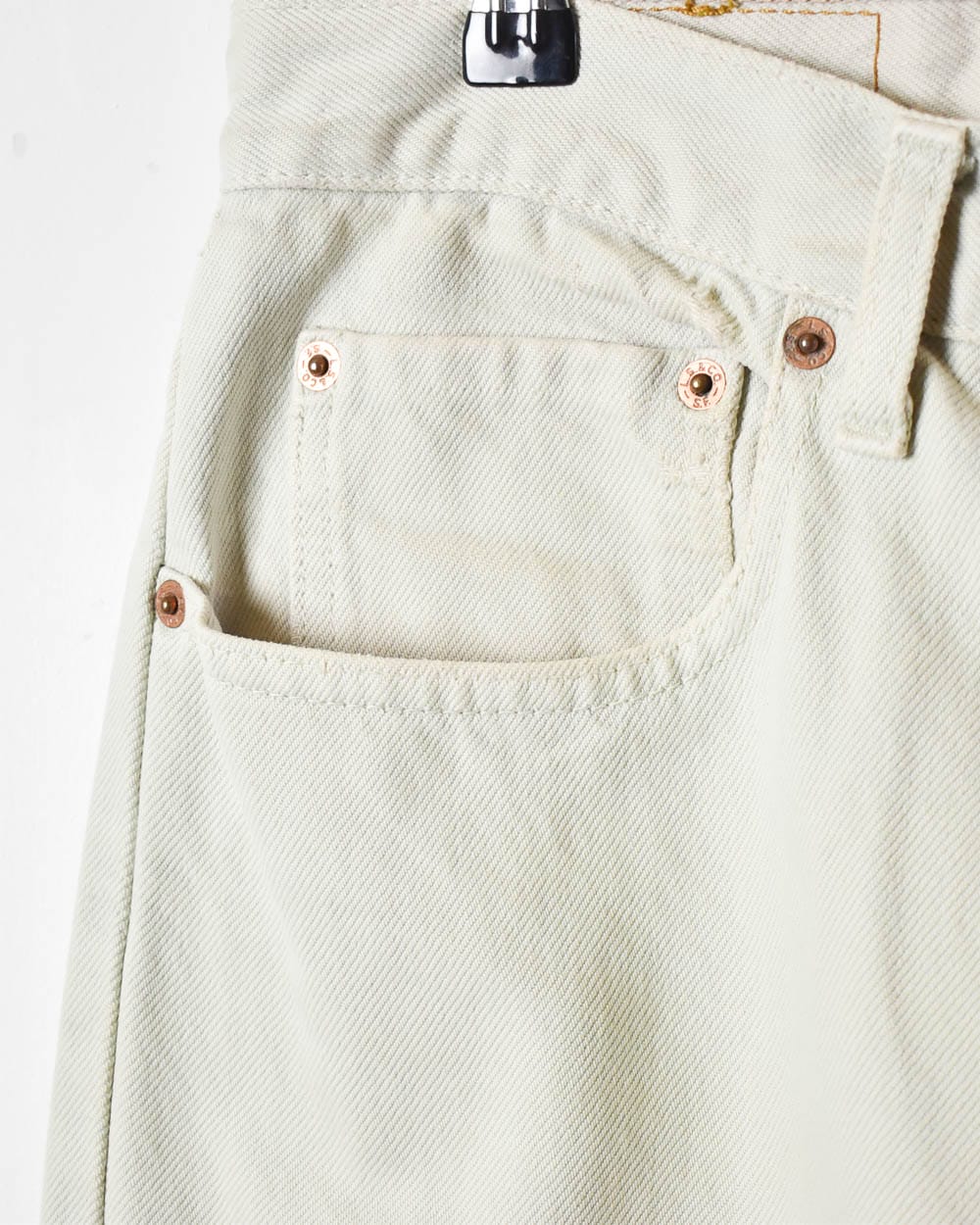 Neutral Levi's Lightly Distressed 615 Jeans - W34 L28