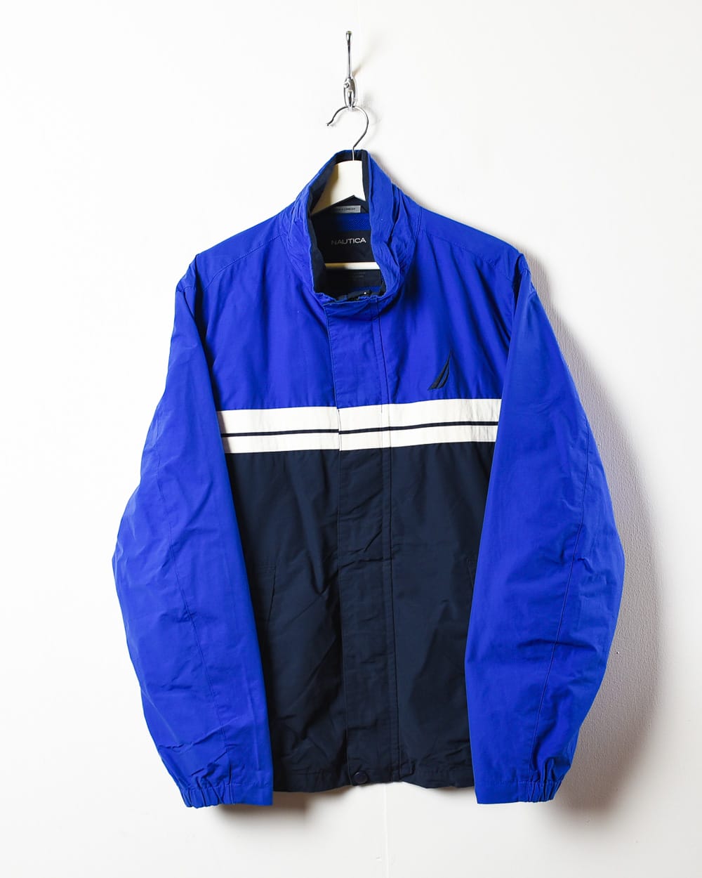 Blue Nautica Windbreaker Jacket - Large
