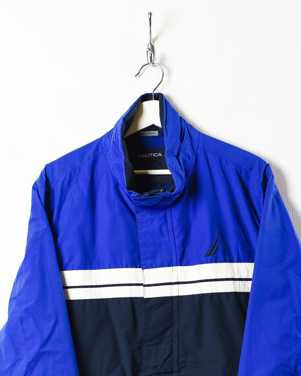 Blue Nautica Windbreaker Jacket - Large