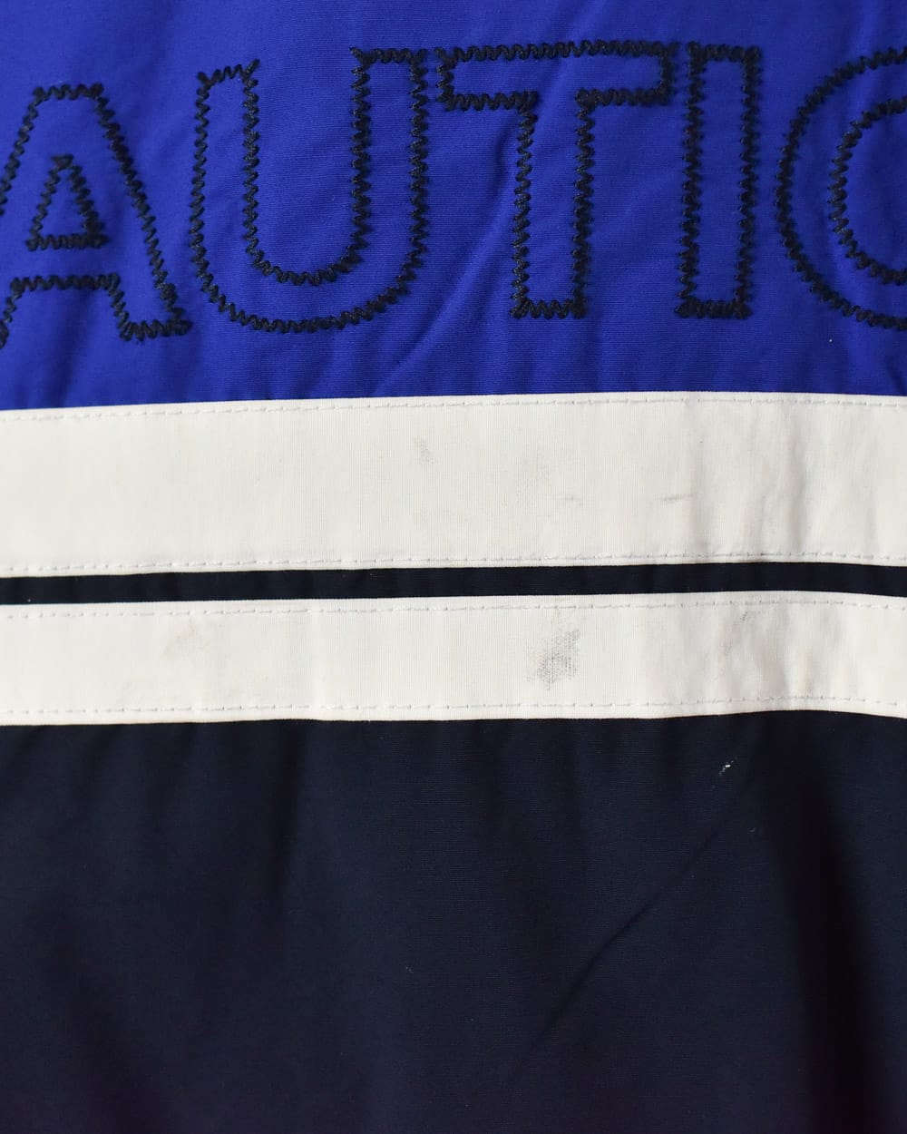 Blue Nautica Windbreaker Jacket - Large