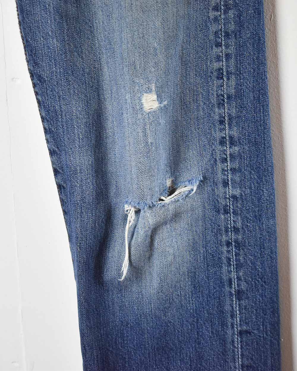 Levi's 505 Distressed Jeans - W34 L32 - Domno Vintage