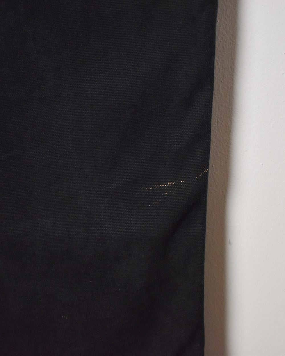 Black Dickies Distressed Double Knee Carpenter Jeans - W40 L32