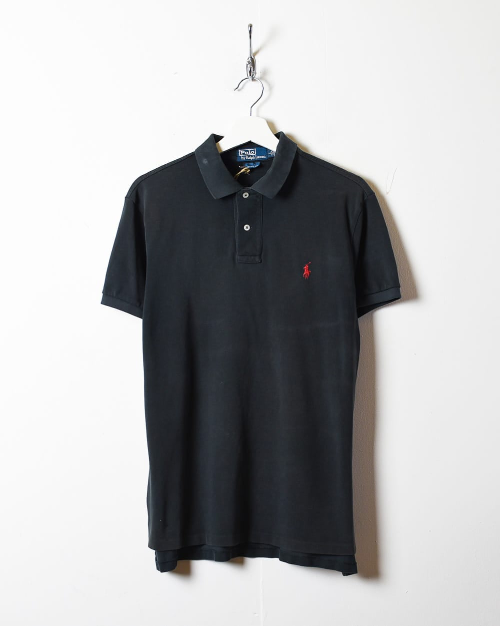 Black Polo Ralph Lauren Polo Shirt - Large