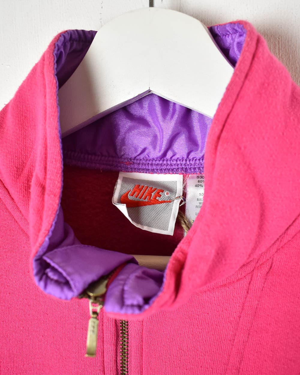 Nike 1/4 Zip Sweatshirt - Small - Domno Vintage