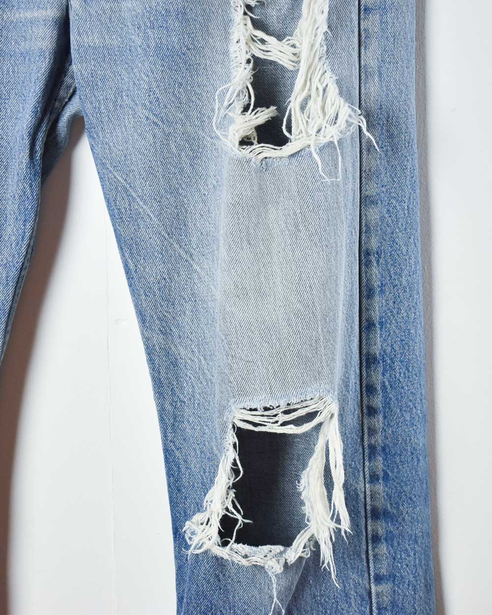 Levi's 501 Distressed Jeans - W32 L31 - Domno Vintage