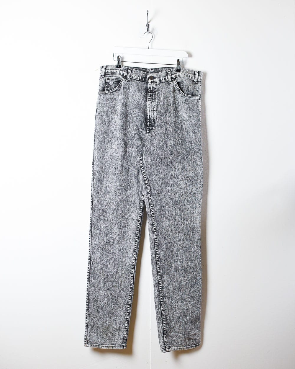 Levi's 80s Silver Medal USA Acid Washed Jeans - W38 L38 - Domno Vintage