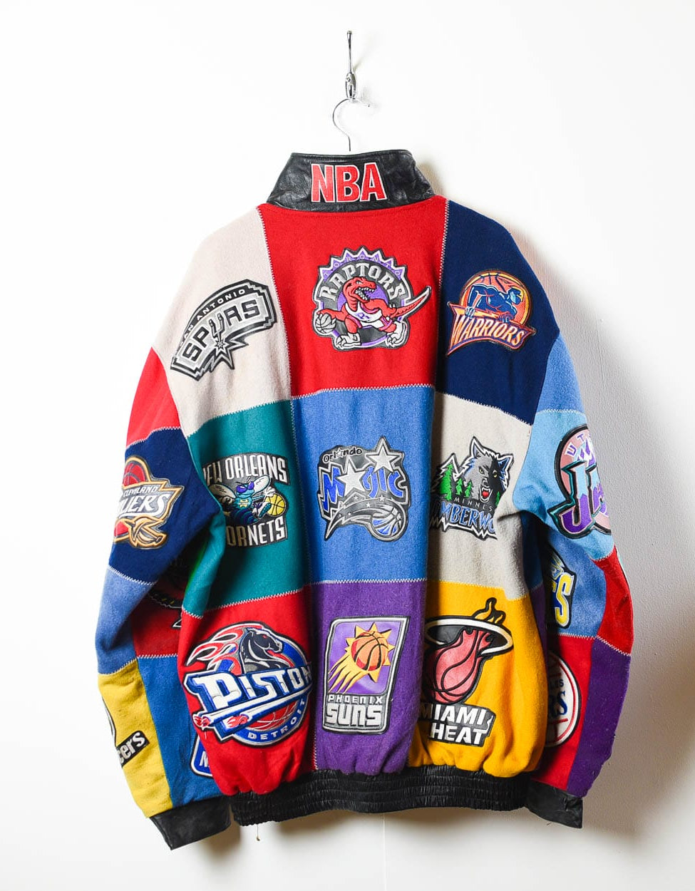 Multicolour Jeff Hamilton NBA Varsity Jacket - XXX-Large