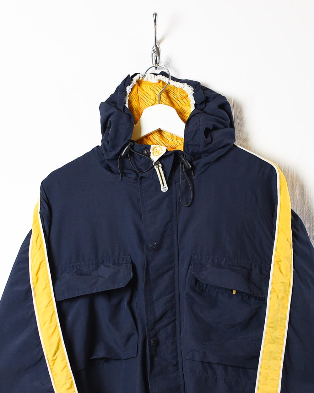 Navy Nautica Jeans Company Hooded Jacket - Large