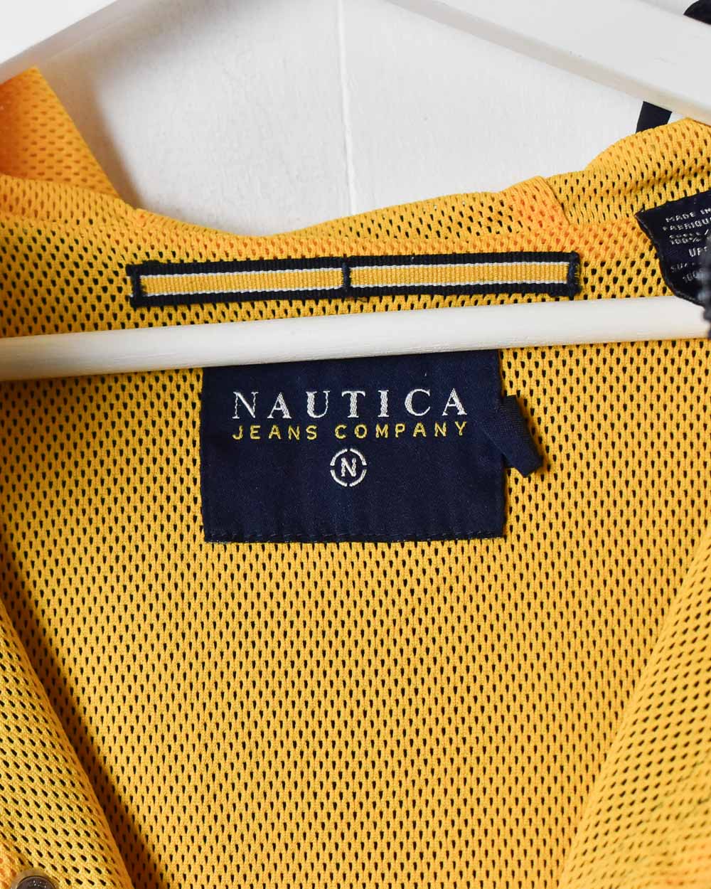 Navy Nautica Jeans Company Hooded Jacket - Large