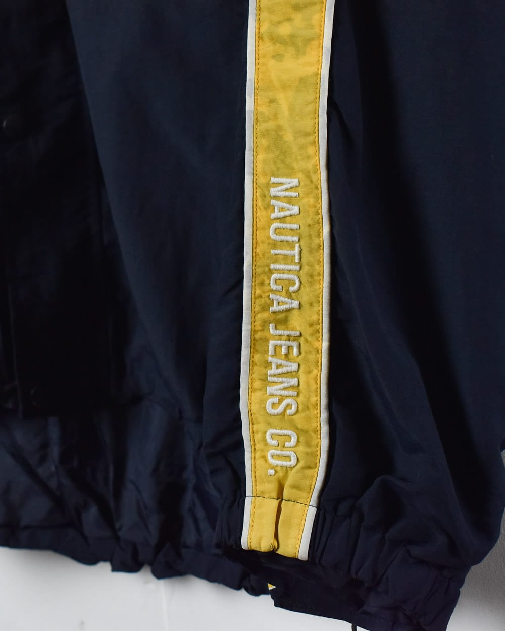 Navy Nautica Jeans Company Hooded Jacket - Large