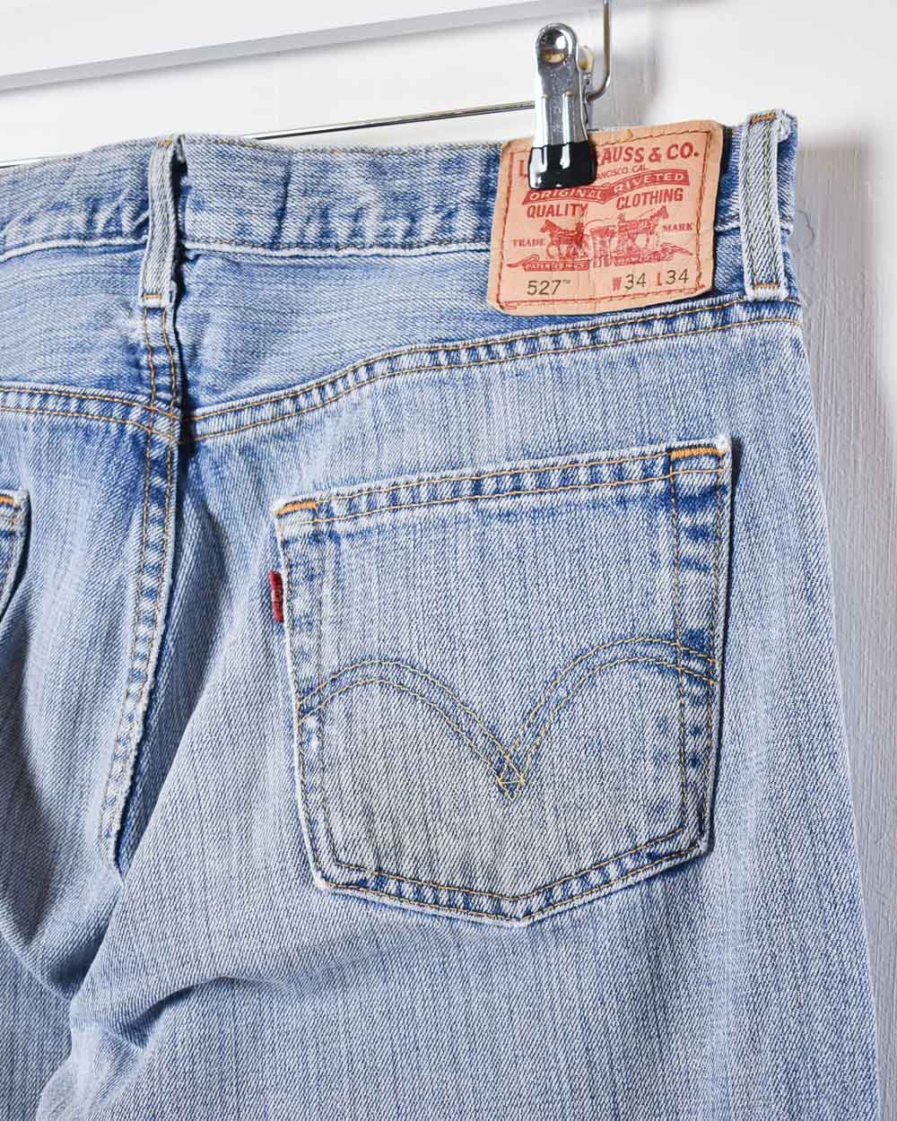 Levi's 527 Low Rise Boot Fit Jeans - W36 L35 - Domno Vintage