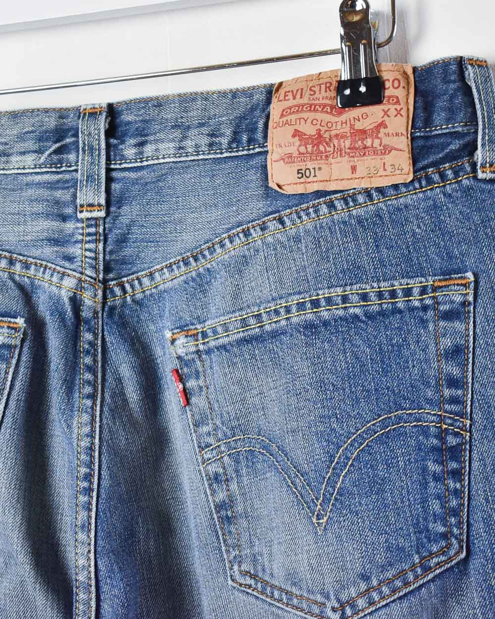 Levi's 501 Jeans - W32 L34 - Domno Vintage