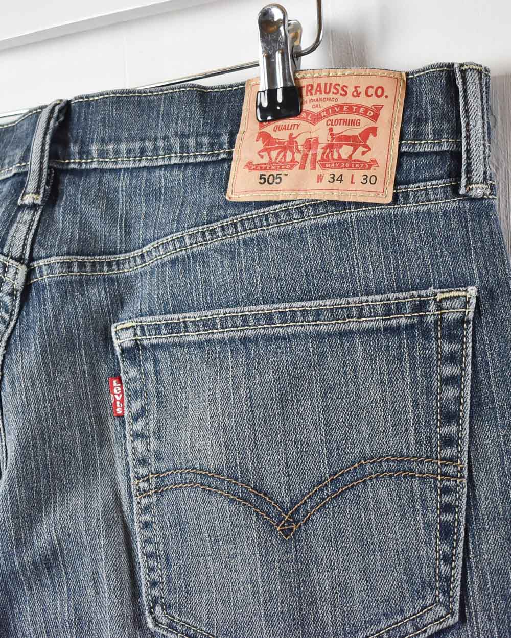 Levi's 505 Jeans - W36 L30 - Domno Vintage
