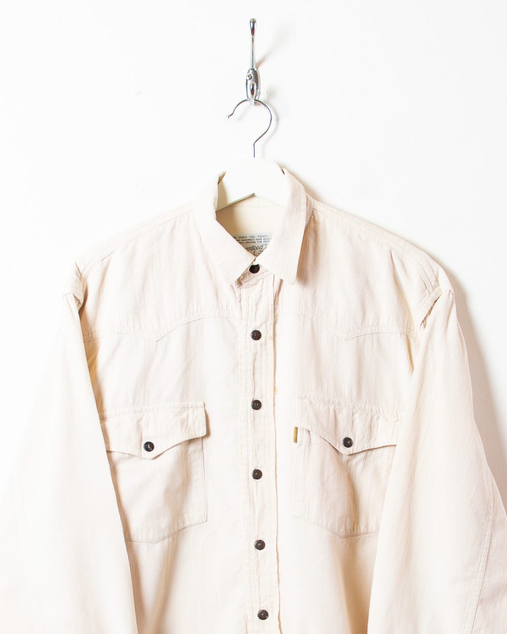 Neutral Levi's Corduroy Shirt - Large