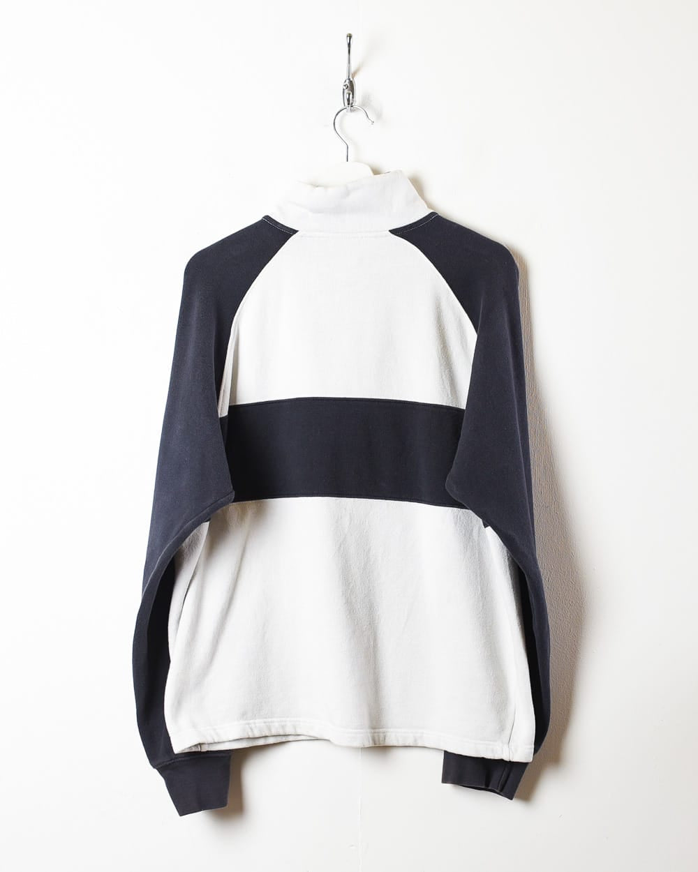 Nautica Jeans 1/4 Zip Sweatshirt - Medium - Domno Vintage