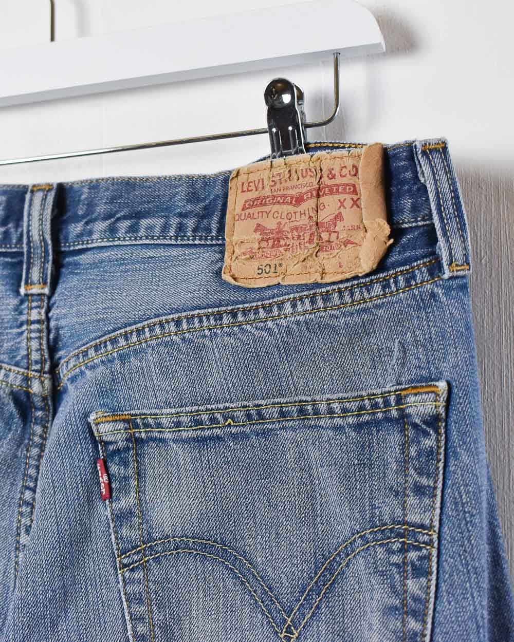 Blue Levi's 501 Jeans - W34 L30