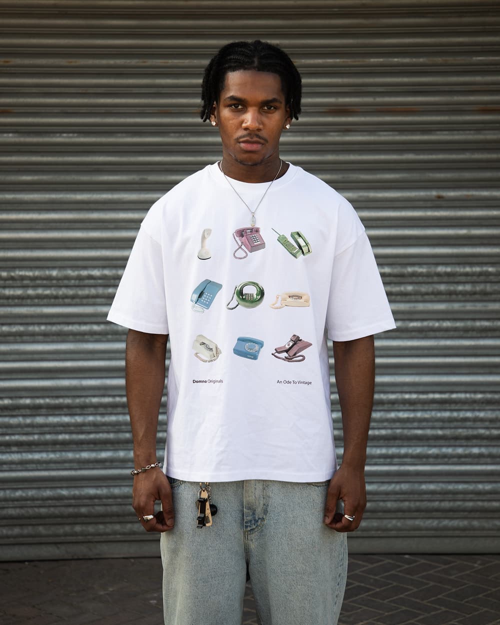 Phone Tee - Domno Vintage
