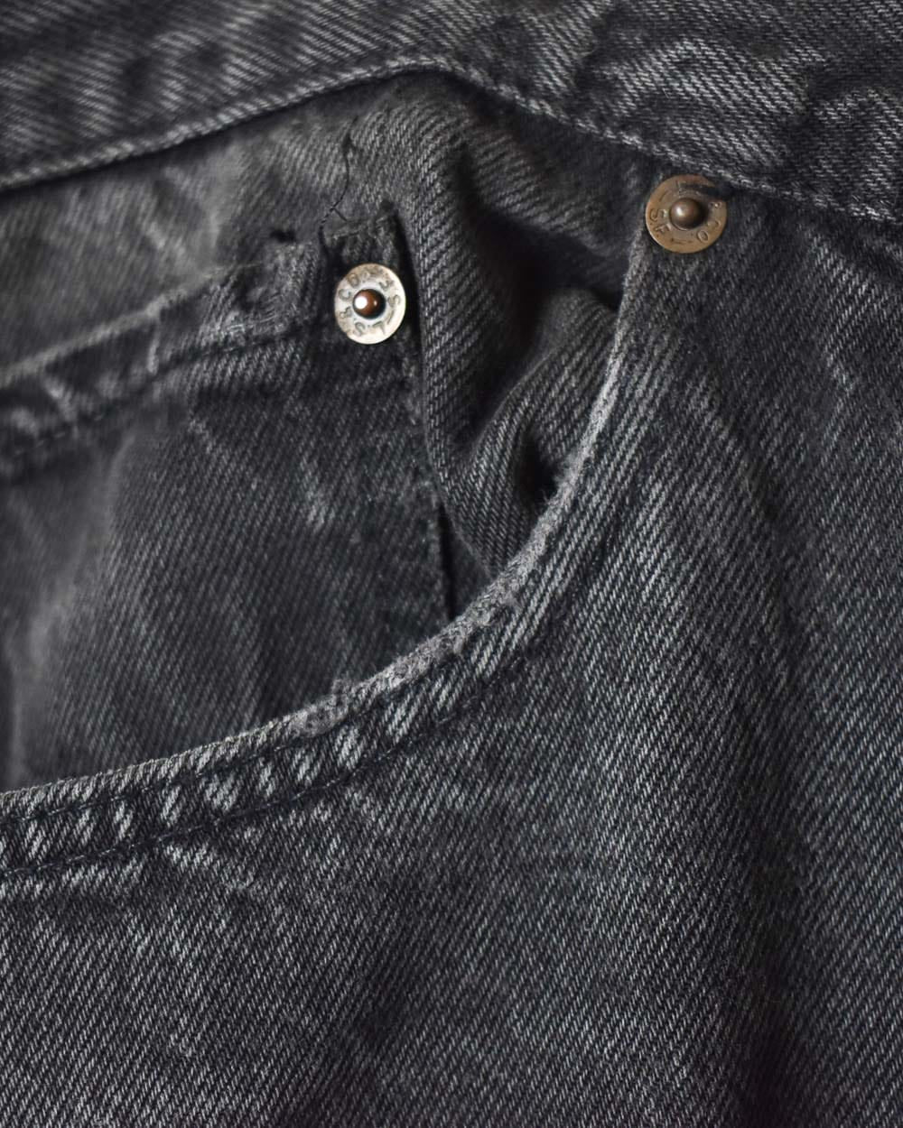 Black Levi's USA 501 Jeans - W38 L31