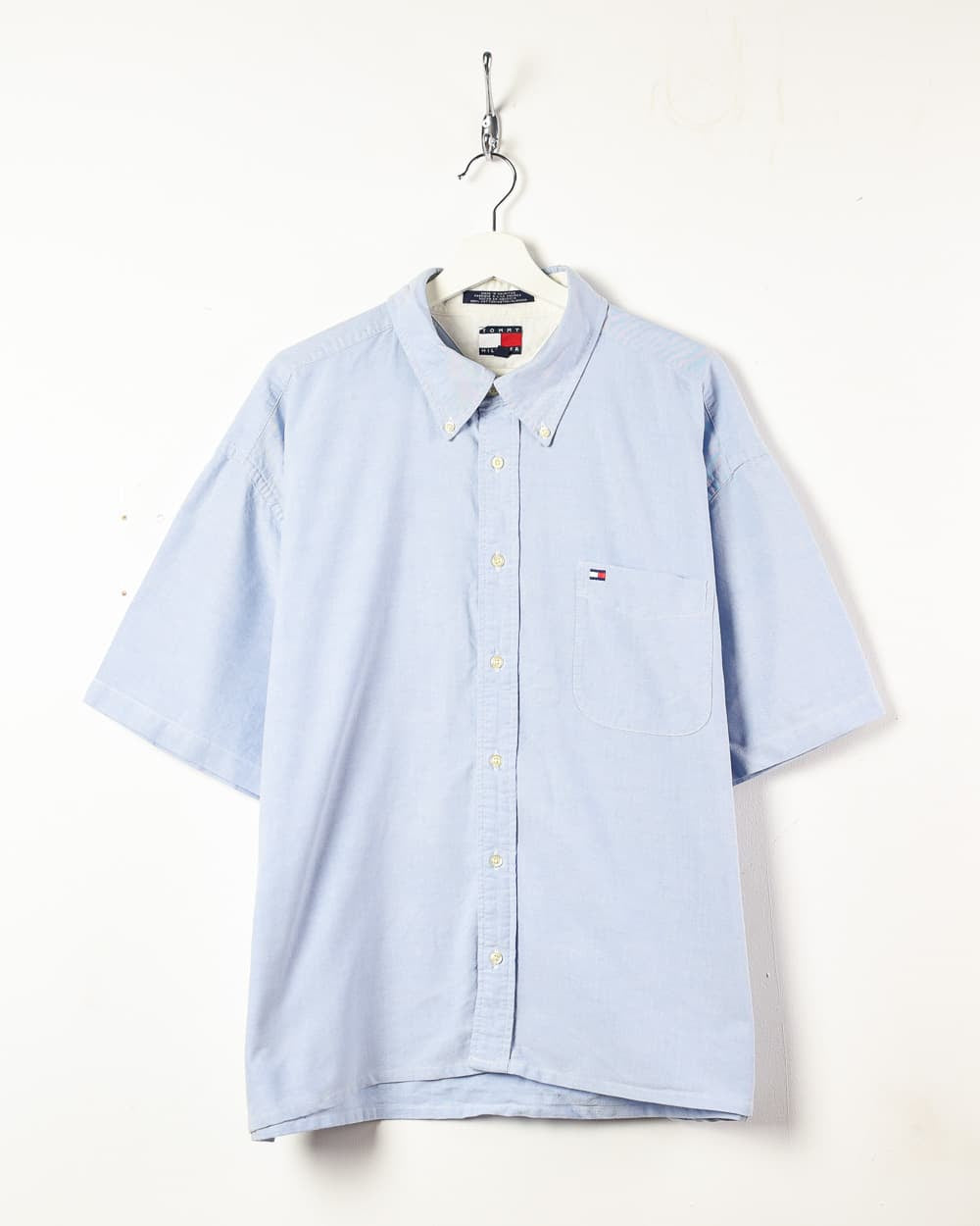 Tommy Hilfiger Boxy Cropped Short Sleeved Shirt - XX-Large