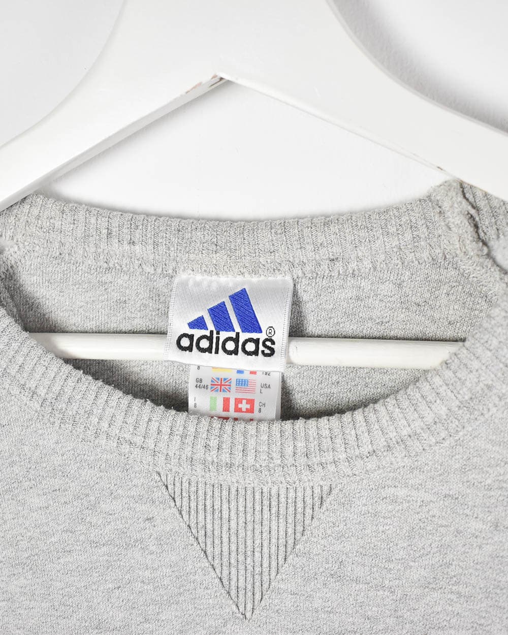Adidas Sweatshirt - Large - Domno Vintage