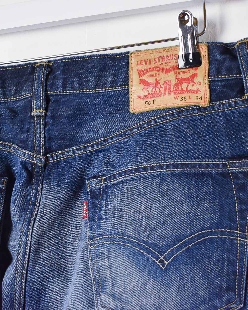 Levi's 501 Jeans - W34 L31 - Domno Vintage