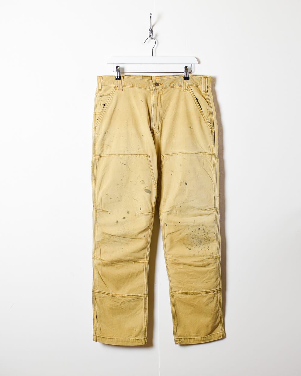 Neutral Carhartt Double Knee Carpenter Jeans - W36 L32