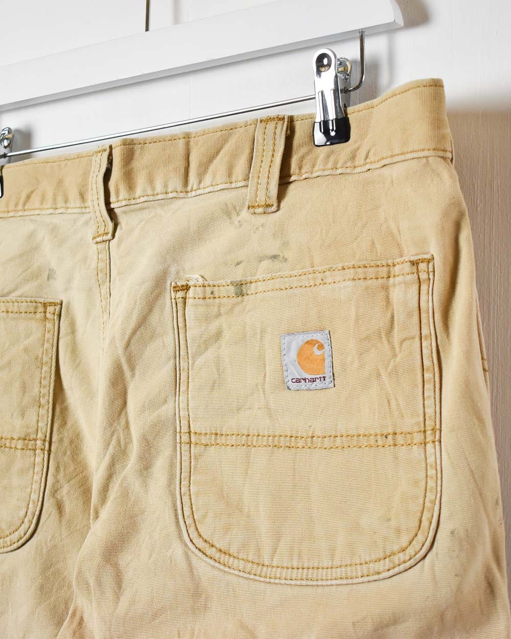 Neutral Carhartt Double Knee Carpenter Jeans - W36 L32