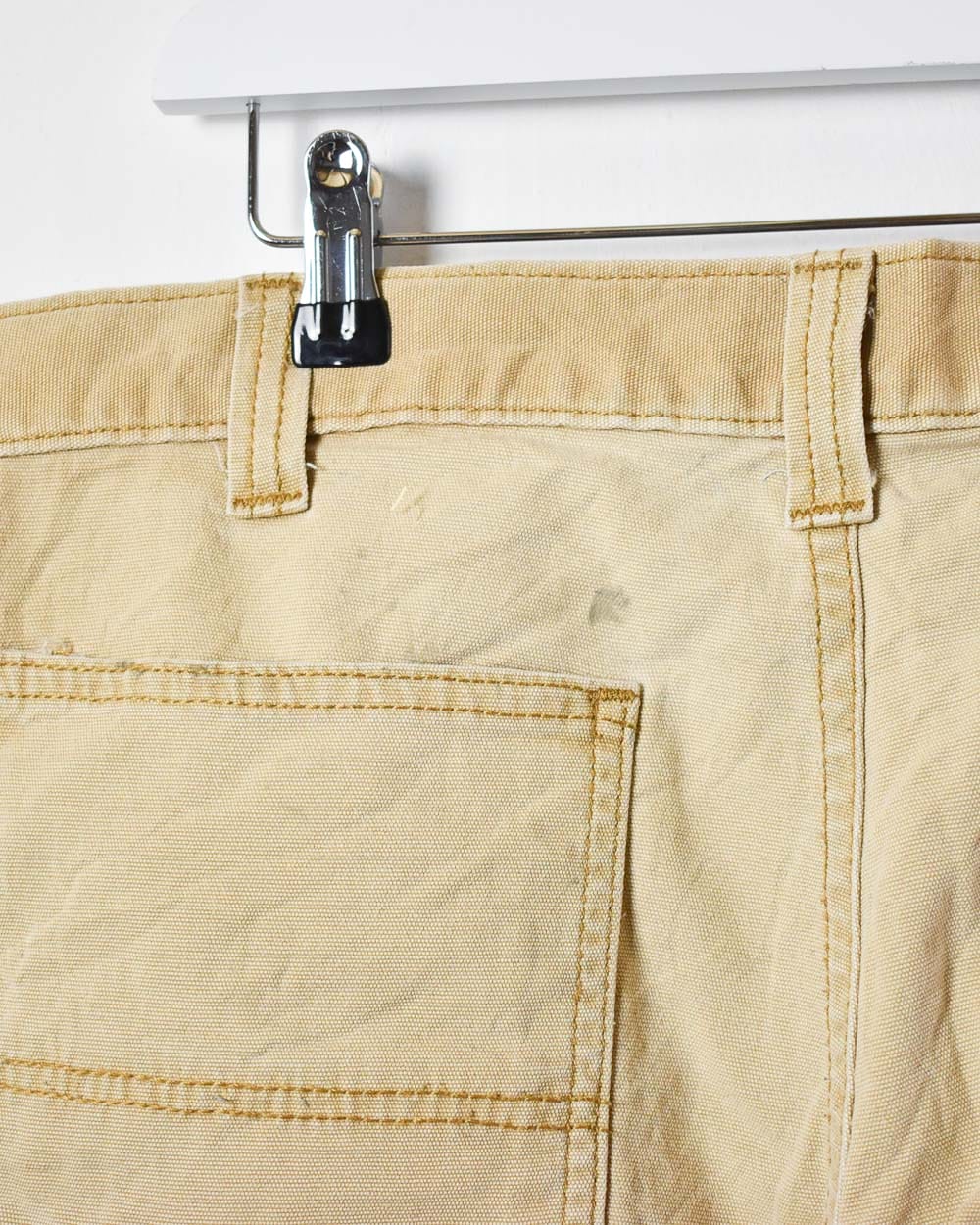 Neutral Carhartt Double Knee Carpenter Jeans - W36 L32