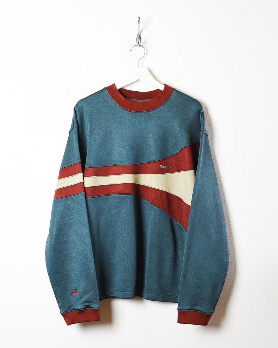 Vintage Nike Track 365 Sweatshirt - Large