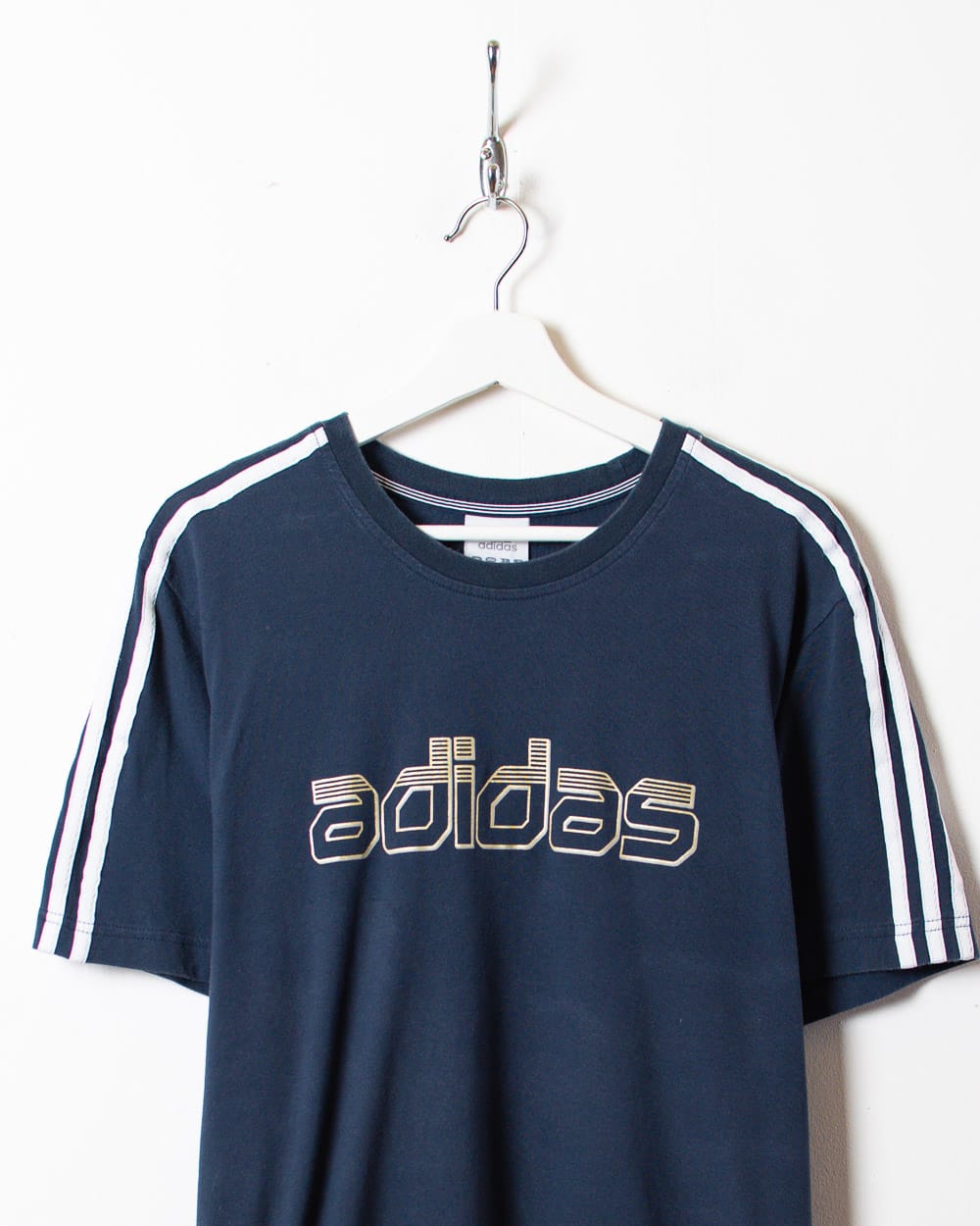 Navy Adidas T-Shirt - Large