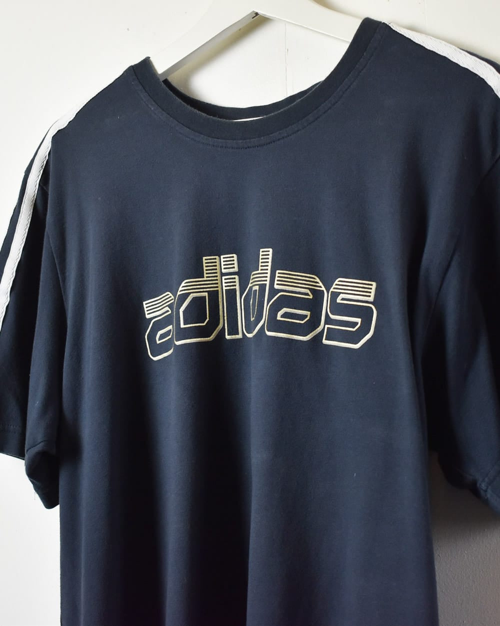 Navy Adidas T-Shirt - Large