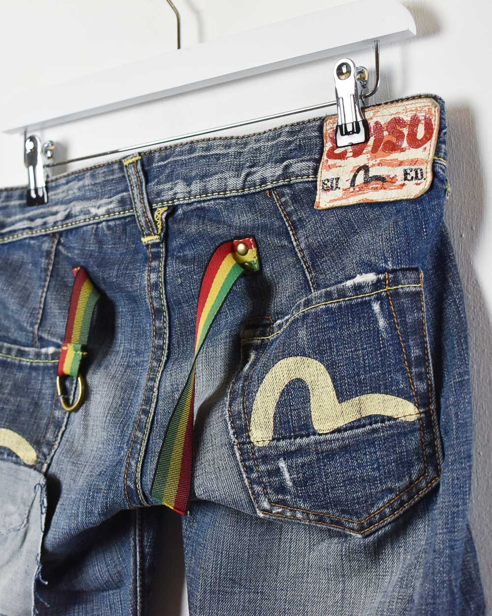 Evisu Women's Jeans - W32 L30 - Domno Vintage