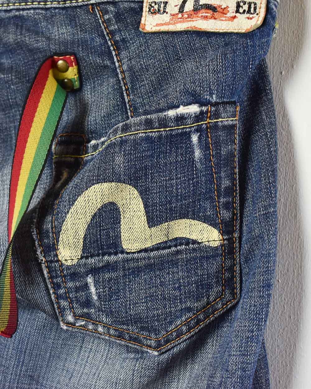 Evisu Women's Jeans - W32 L30 - Domno Vintage