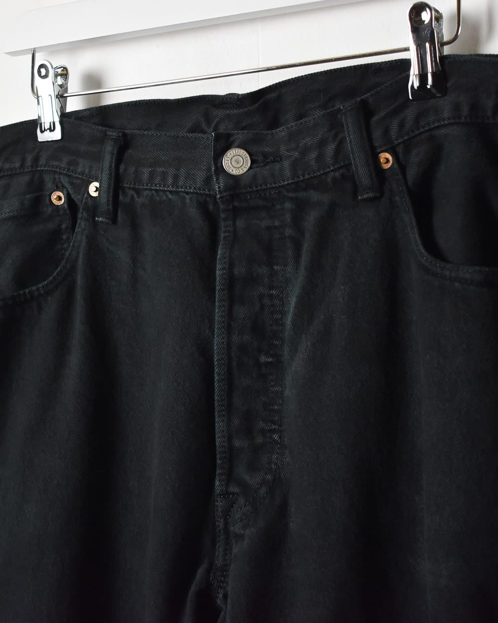 Black Levi's 501 Jeans - W38 L30