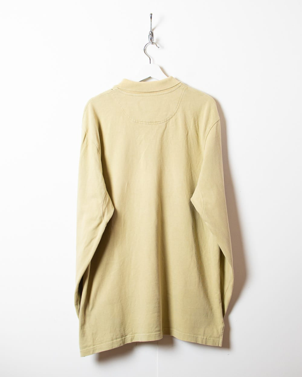 Neutral Timberland Long Sleeved Polo Shirt - Large