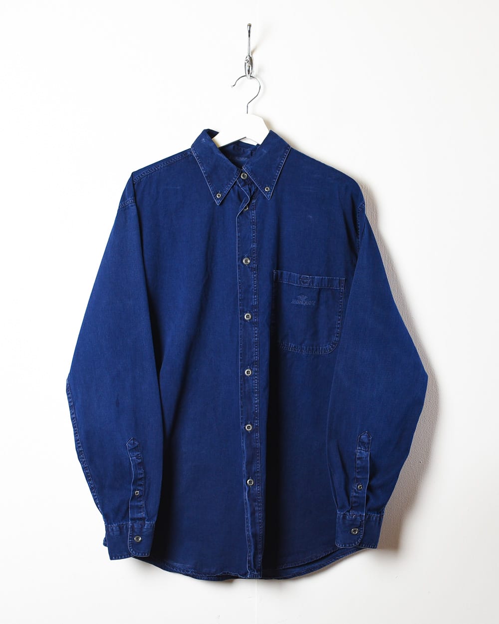Armani Jeans Denim Shirt - Large - Domno Vintage