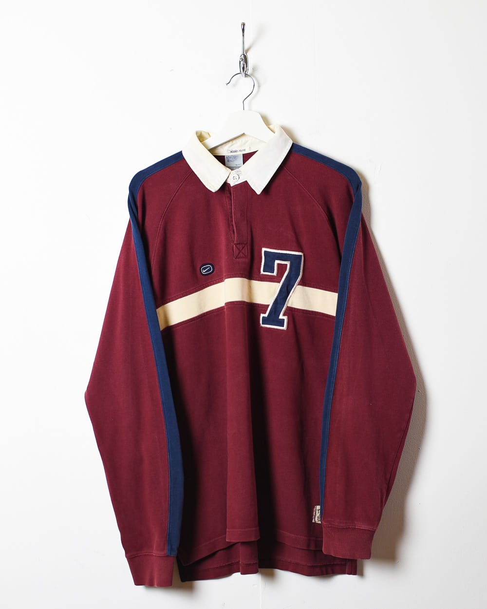 Maroon Nike Rugby Shirt - Large