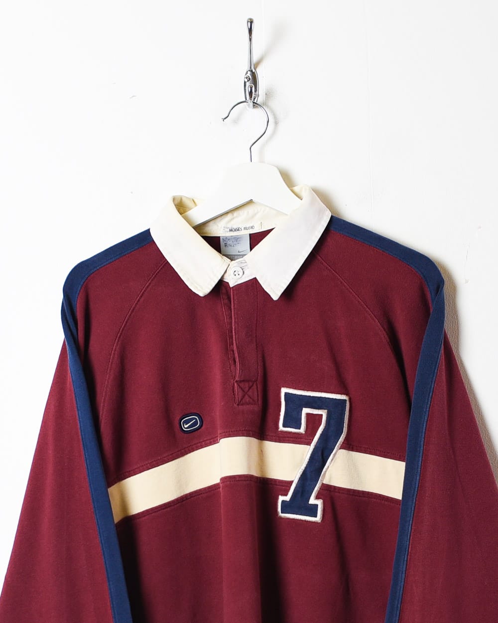 Maroon Nike Rugby Shirt - Large