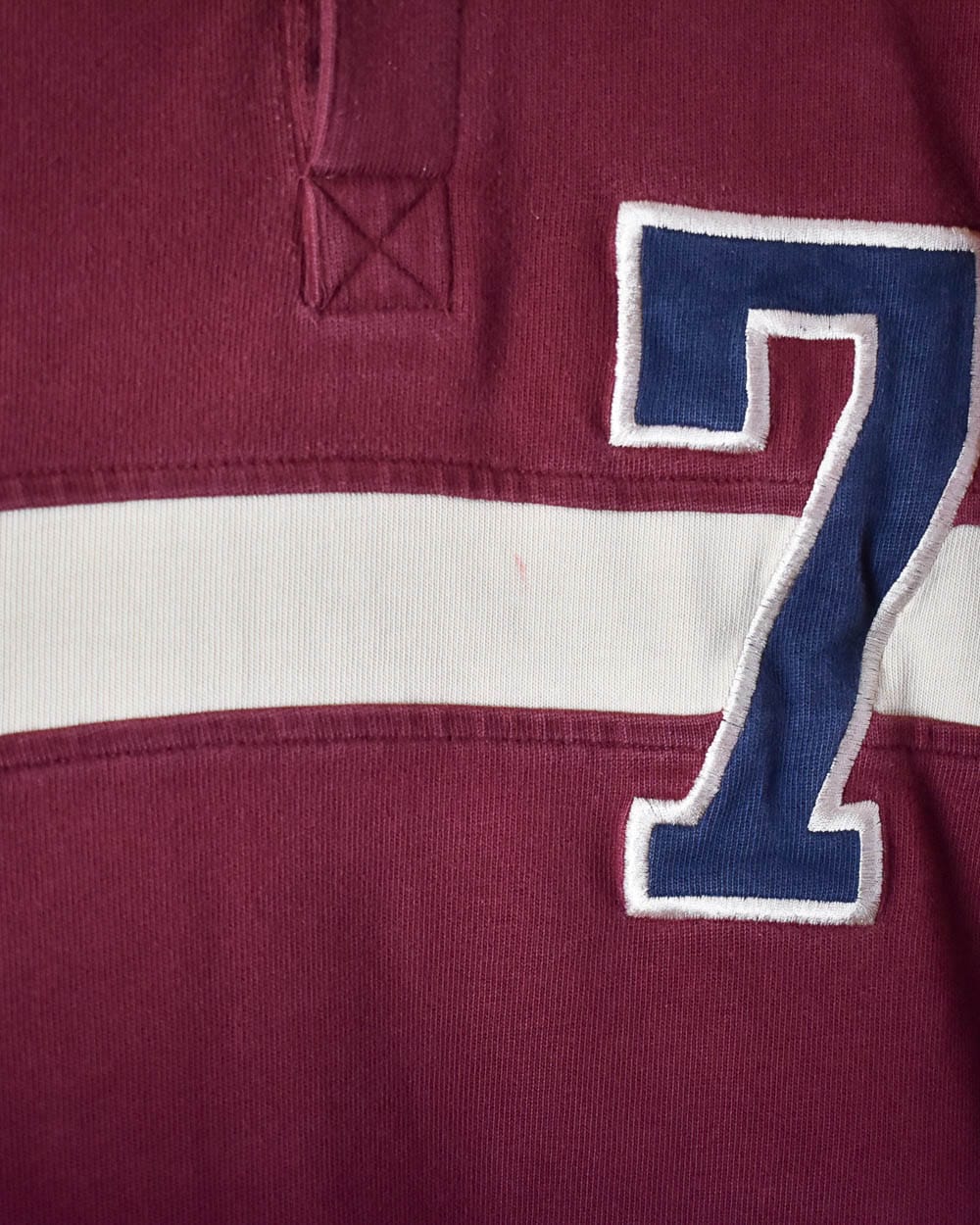 Maroon Nike Rugby Shirt - Large
