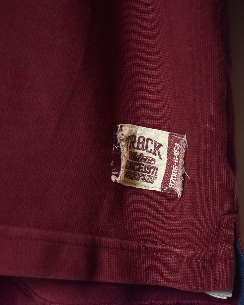 Maroon Nike Rugby Shirt - Large